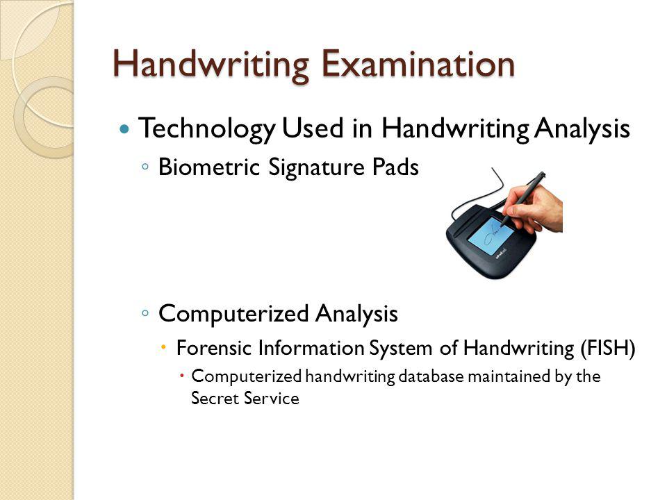 graphology handwriting analysis information technology